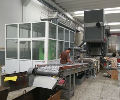 último caso de la compañía sobre Equipo de galvanización por inmersión en caliente entregado a un fabricante de barreras de seguridad para carreteras en Tailandia