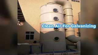 Extractor de Humos Ácidos para Líneas de Galvanizado