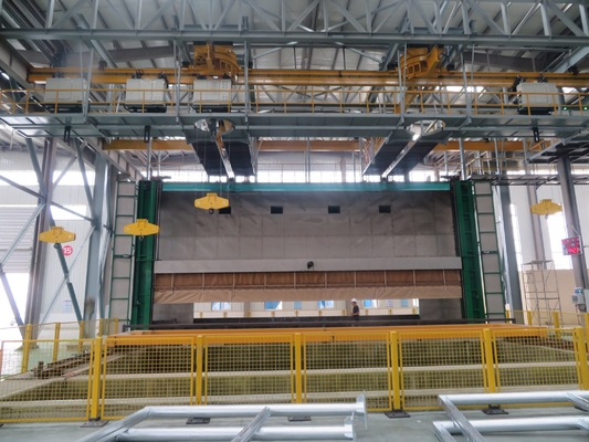 Línea de calentamiento eléctrico totalmente sumergido automático de galvanizado para todos los tipos de acero