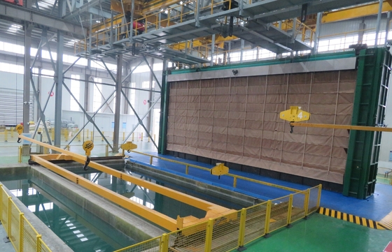 Línea de calentamiento eléctrico totalmente sumergido automático de galvanizado para todos los tipos de acero