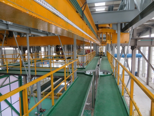 Línea de calentamiento eléctrico totalmente sumergido automático de galvanizado para todos los tipos de acero