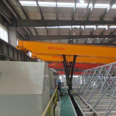 Línea de decapado de acido de acero con control PLC y tratamiento de humos