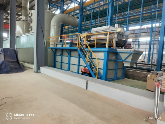 5Línea de galvanización por inmersión en caliente de 0,5 mm para piezas de acero y dibujo de alambre