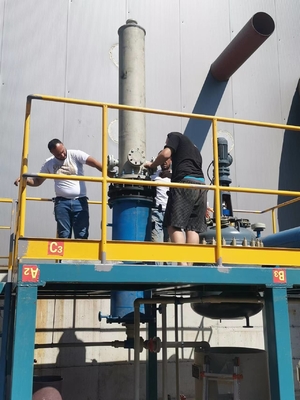 Sistema de extracción de vapor de acido de acero inoxidable 1200 mm X 800 mm X 1500 mm para la extracción en la industria