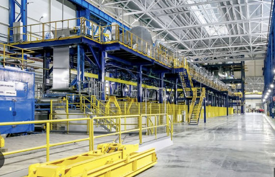 Línea de galvanizado por inmersión en caliente de 0 a 15 m/min con combustión por pulso de alta velocidad