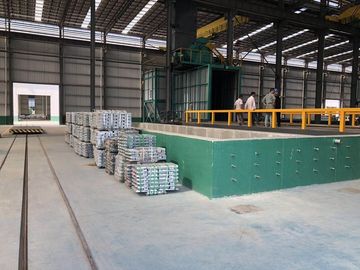 Planta de galvanización por inmersión en caliente para piezas pequeñas, máquina de galvanización por inmersión en caliente de alta velocidad
